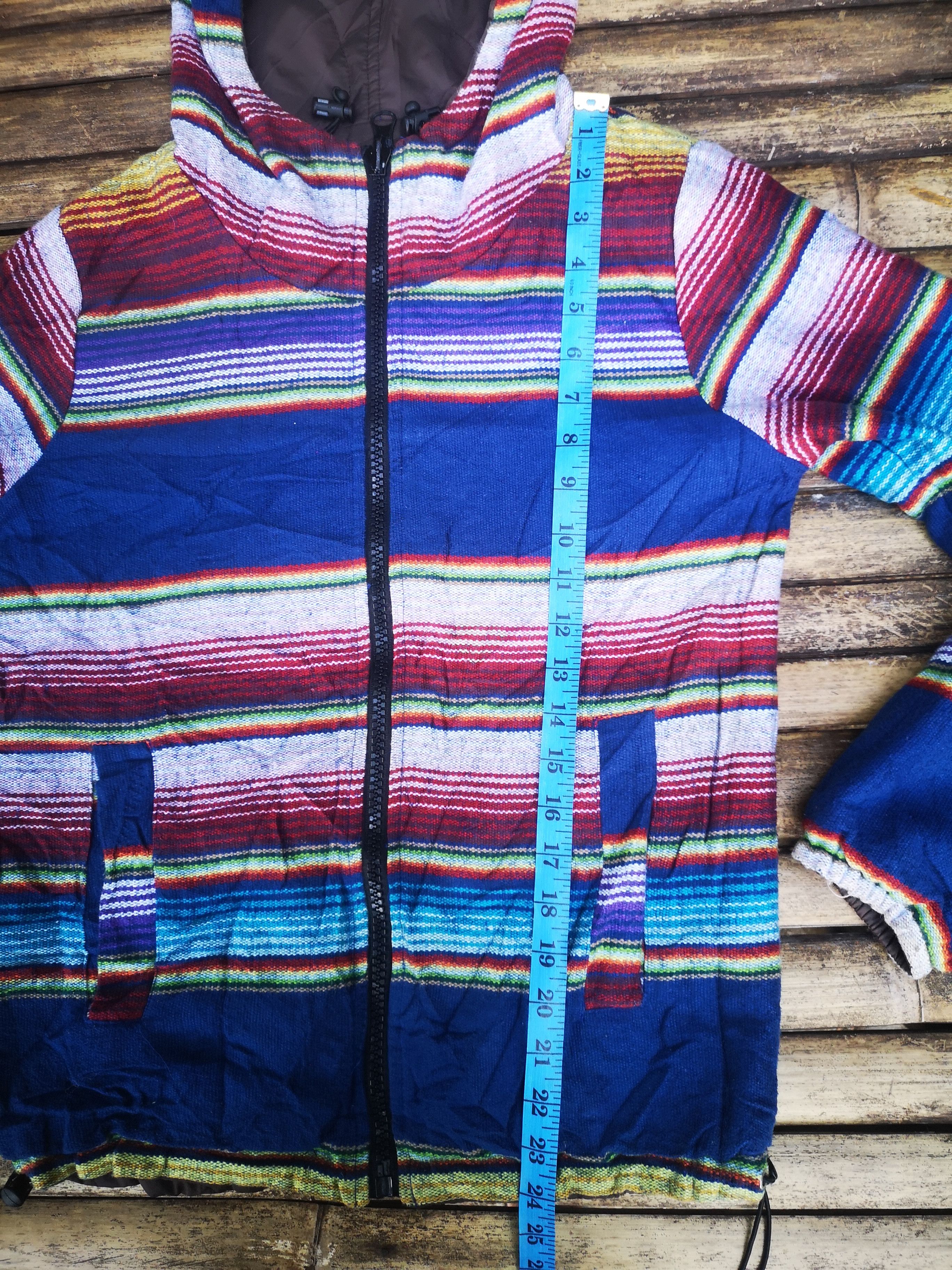 Japanese Brand Revesible Hoodie Rainbow Style Size US M / EU 48-50 / 2 - 12 Thumbnail