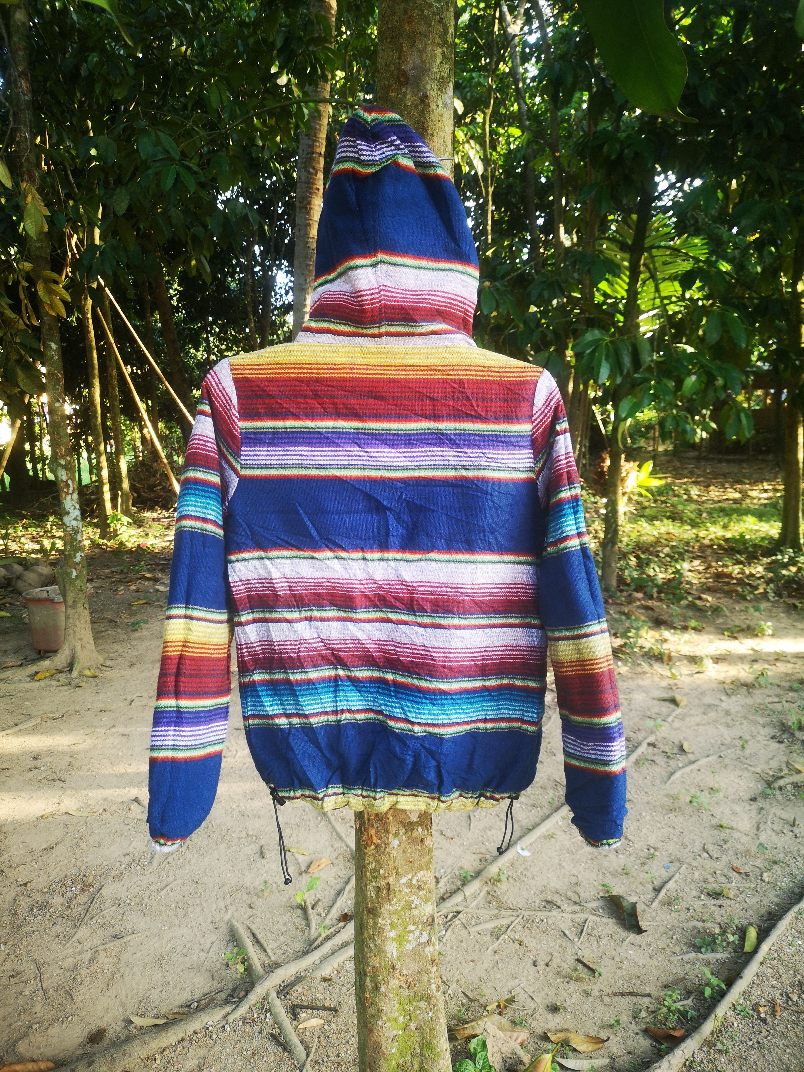 Japanese Brand Revesible Hoodie Rainbow Style Size US M / EU 48-50 / 2 - 2 Thumbnail
