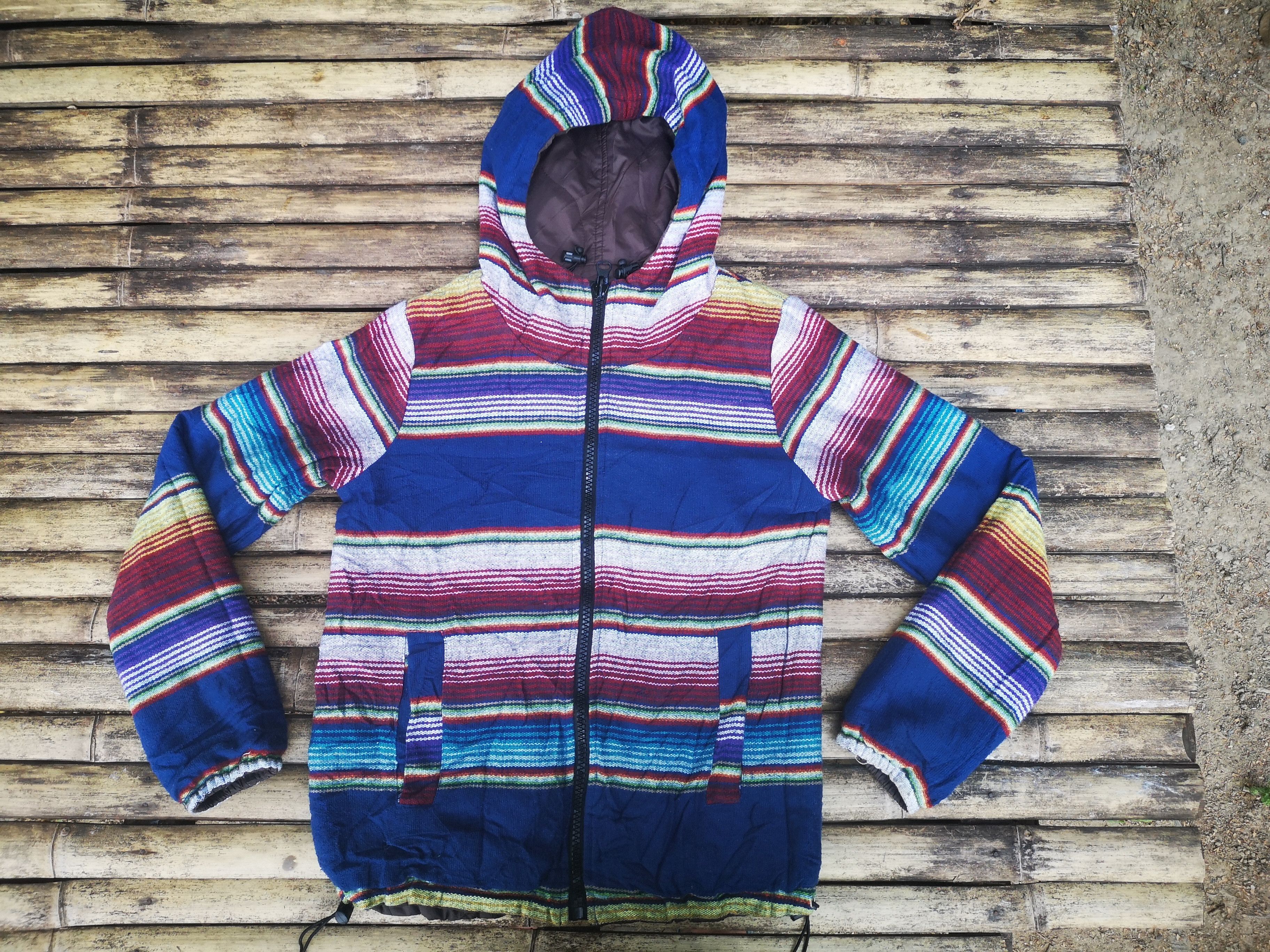 Japanese Brand Revesible Hoodie Rainbow Style Size US M / EU 48-50 / 2 - 3 Thumbnail