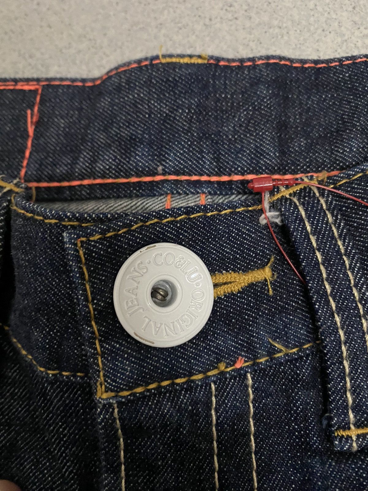 Japanese Brand × Vintage Vintage Co&Lu Biglogo Japanese Denim Jeans Size US 29 - 6 Thumbnail