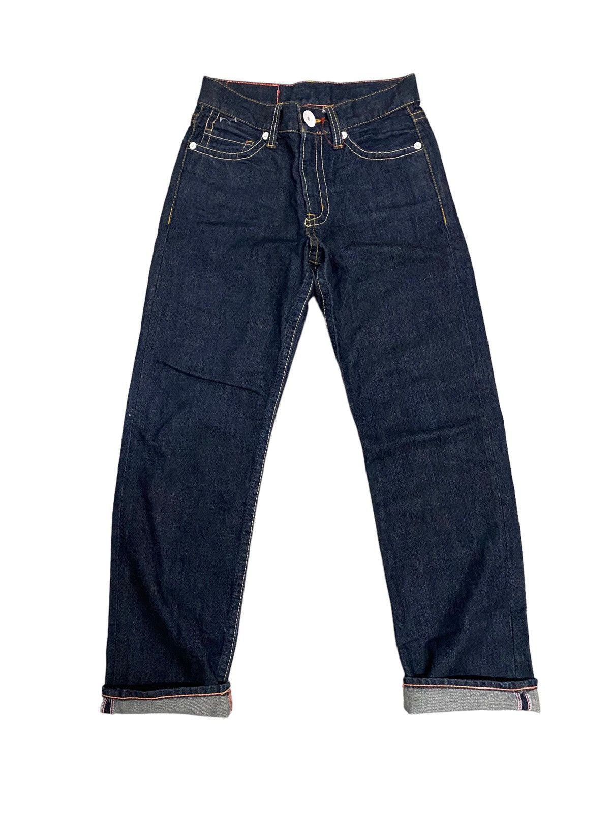 Japanese Brand × Vintage Vintage Co&Lu Biglogo Japanese Denim Jeans Size US 29 - 2 Thumbnail