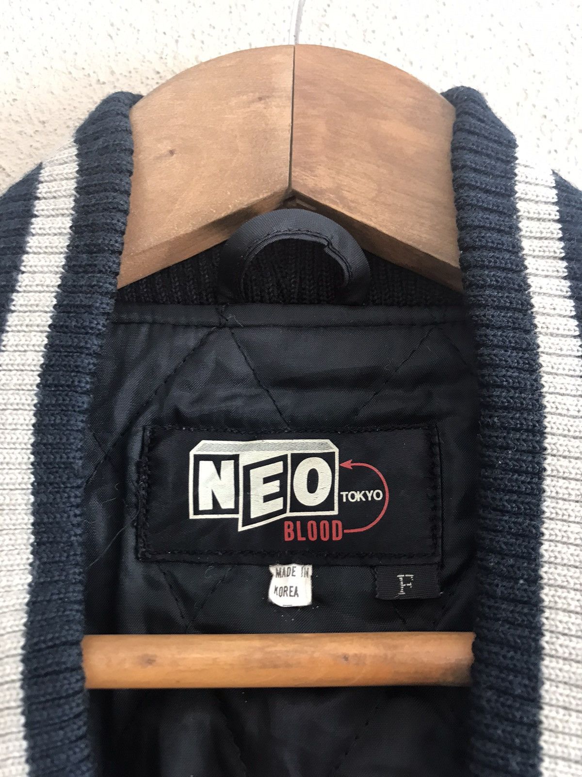 Japanese Brand ☀️Neo Blood cardigan bomber style jacket Size US L / EU 52-54 / 3 - 6 Thumbnail
