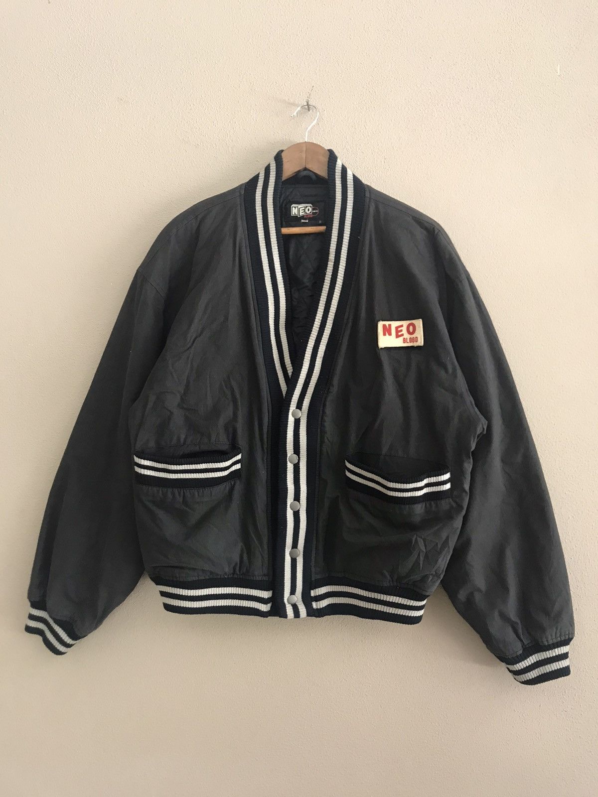 Japanese Brand ☀️Neo Blood cardigan bomber style jacket Size US L / EU 52-54 / 3 - 1 Thumbnail
