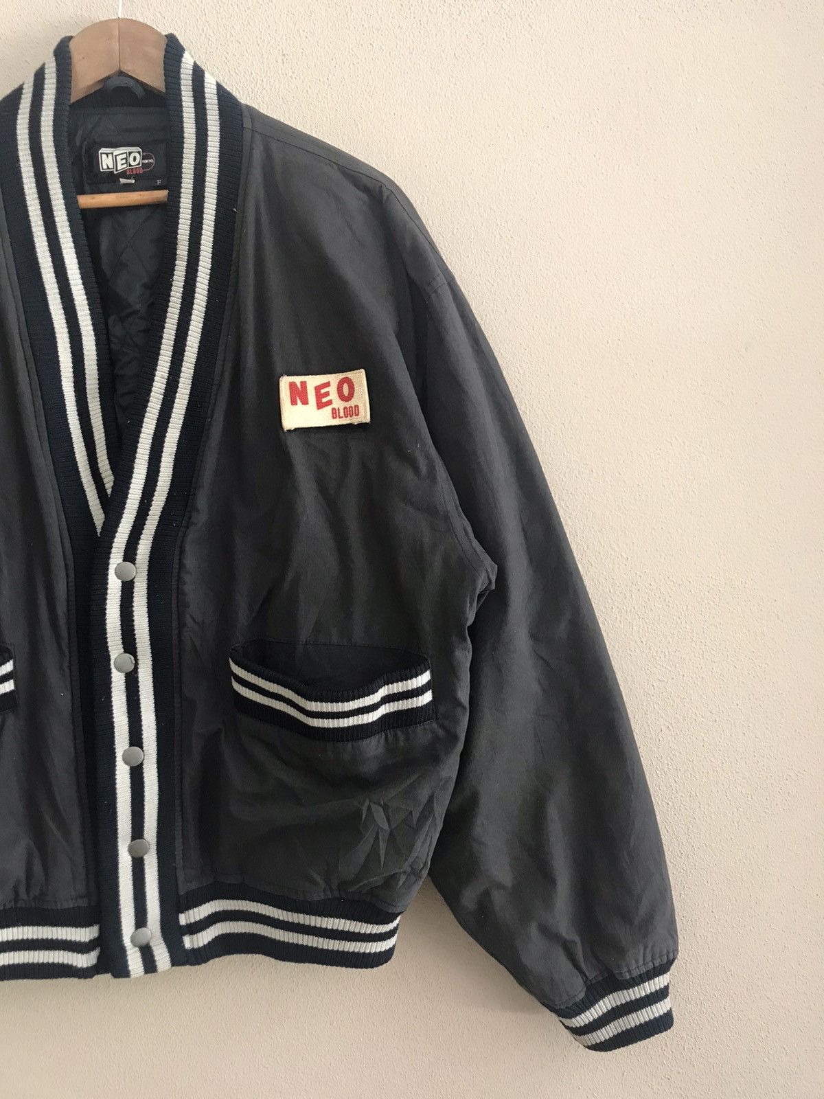 Japanese Brand ☀️Neo Blood cardigan bomber style jacket Size US L / EU 52-54 / 3 - 3 Thumbnail