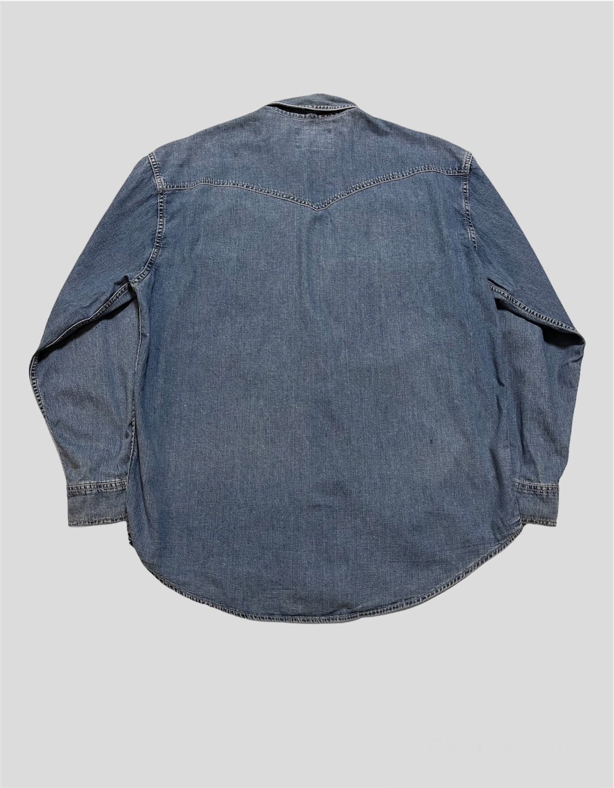 Levi's Vintage Clothing Vintage Western Style Shirt Size US XL / EU 56 / 4 - 3 Thumbnail