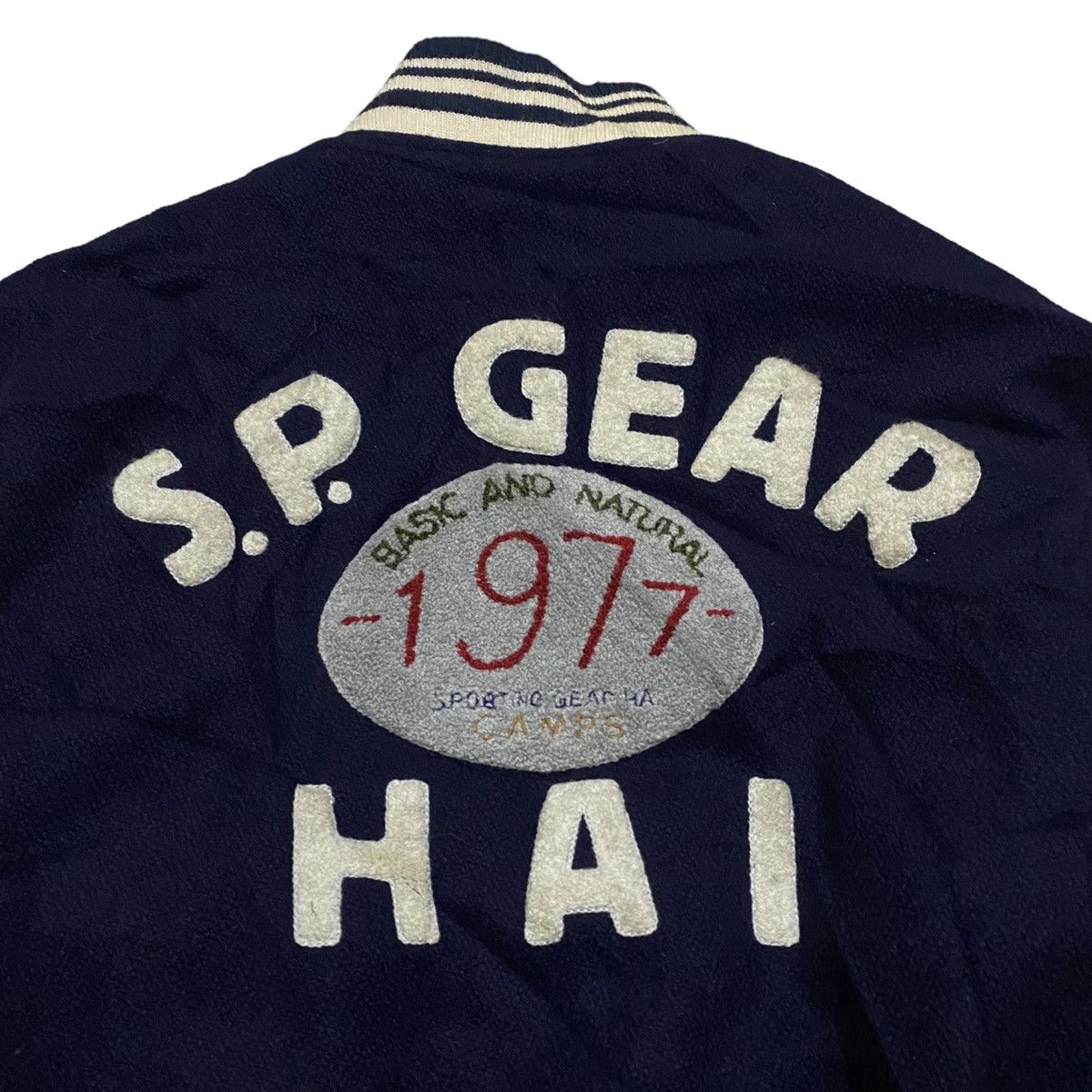 Hai Sporting Gear Vintage Hai Sporting Gear Varsity Leather Jacket Size US M / EU 48-50 / 2 - 8 Thumbnail