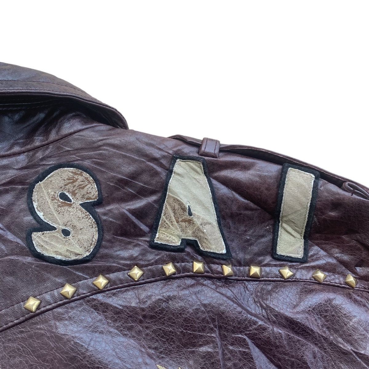 Kansai Yamamoto AW 88 Kansai Yamamoto Phoenix Sheriff Leather Jacket Size US M / EU 48-50 / 2 - 11 Thumbnail