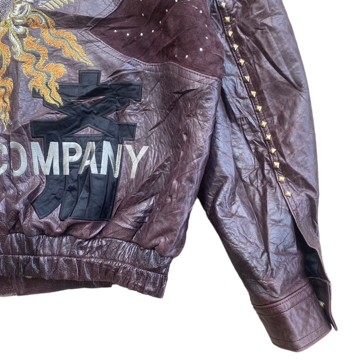 Kansai Yamamoto AW 88 Kansai Yamamoto Phoenix Sheriff Leather Jacket Size US M / EU 48-50 / 2 - 12 Thumbnail