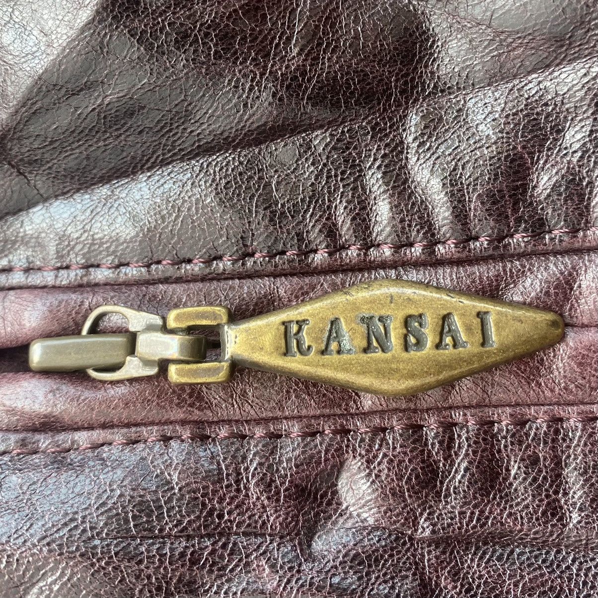 Kansai Yamamoto AW 88 Kansai Yamamoto Phoenix Sheriff Leather Jacket Size US M / EU 48-50 / 2 - 14 Thumbnail