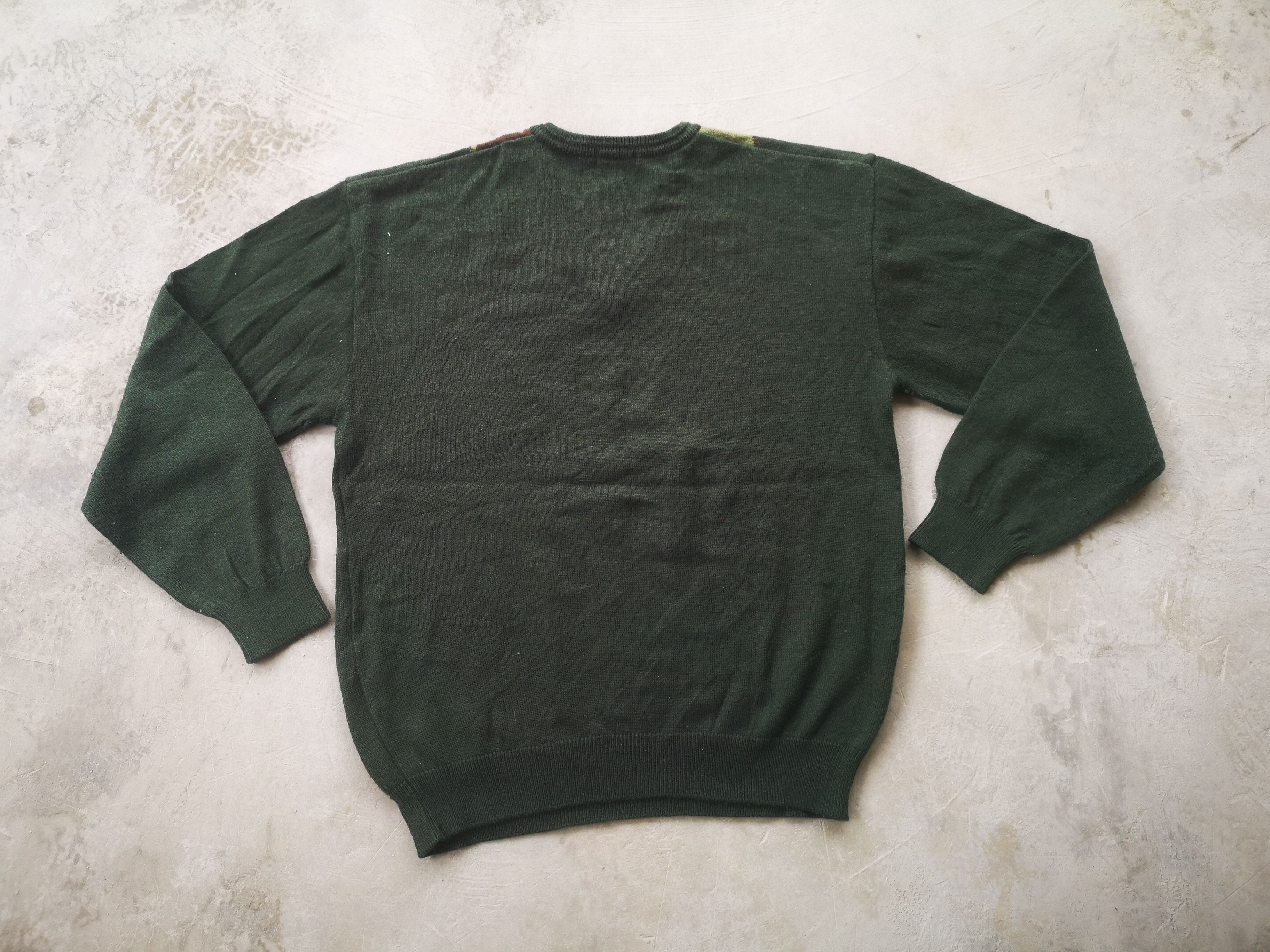 Designer × Japanese Brand × Vintage Macchio Knitwear Sweatshirt (wool) Size US L / EU 52-54 / 3 - 2 Thumbnail