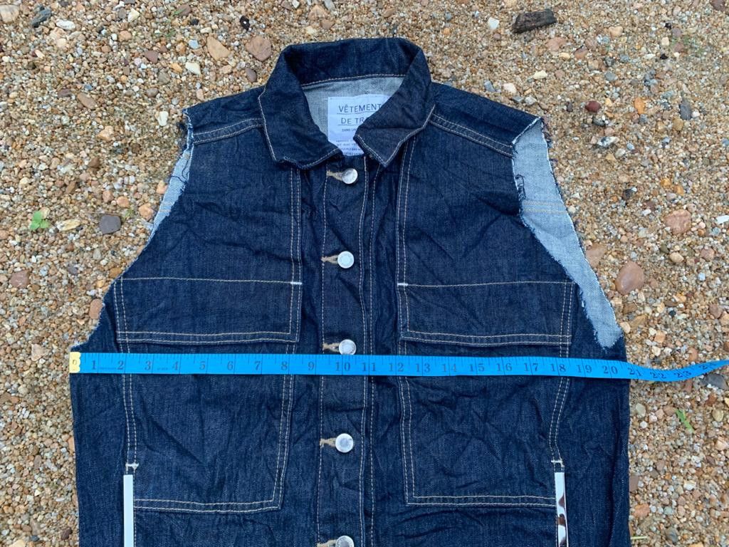 Japanese Brand × Vintage Vêtements De travail Denim Vest Size US M / EU 48-50 / 2 - 11 Thumbnail