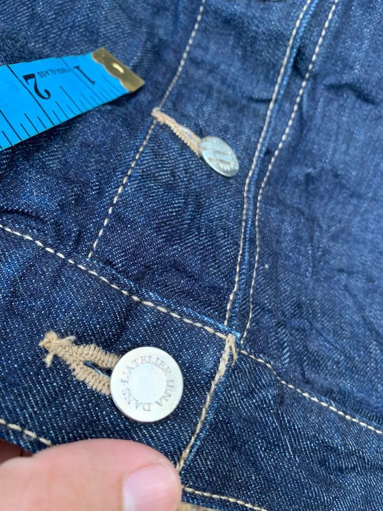 Japanese Brand × Vintage Vêtements De travail Denim Vest Size US M / EU 48-50 / 2 - 9 Thumbnail