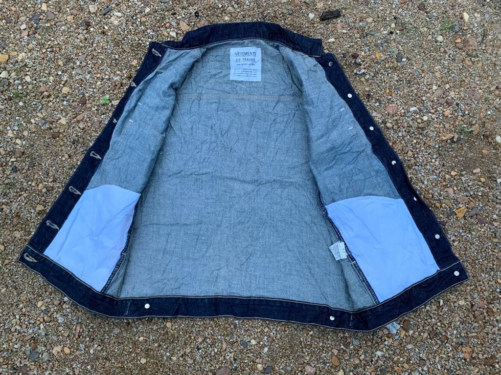 Japanese Brand × Vintage Vêtements De travail Denim Vest Size US M / EU 48-50 / 2 - 5 Thumbnail