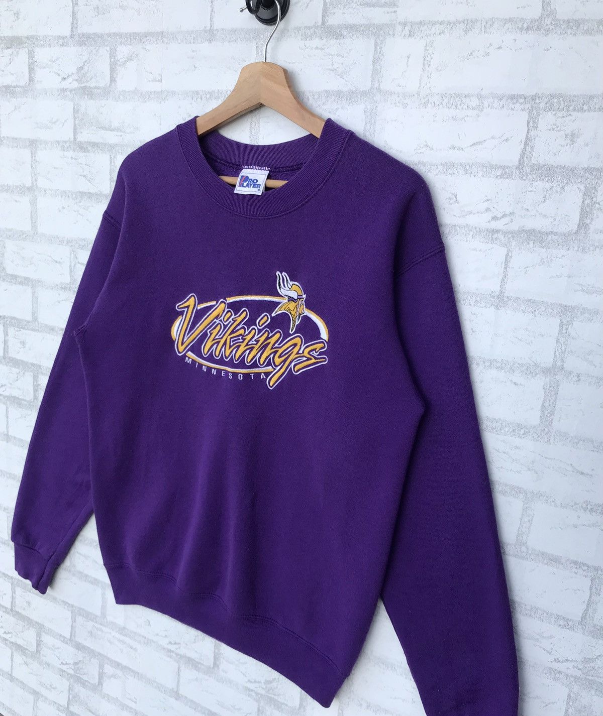 NFL Vintage Pro Player Minnesota Vikings Sweatshirt Size US M / EU 48-50 / 2 - 5 Thumbnail