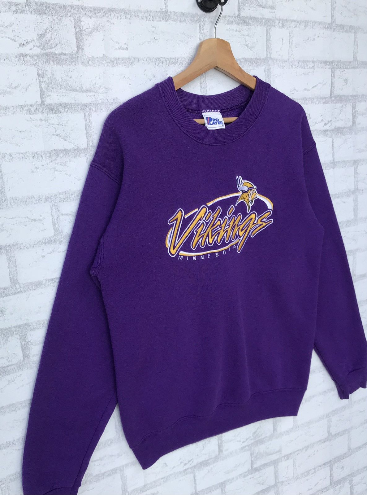 NFL Vintage Pro Player Minnesota Vikings Sweatshirt Size US M / EU 48-50 / 2 - 6 Thumbnail