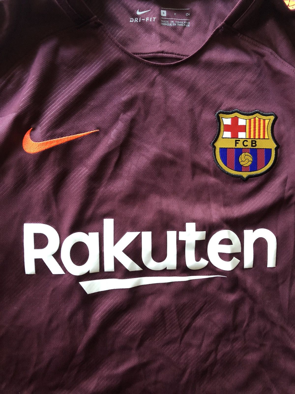 Nike 2019 nike Barcelona jersey Size US S / EU 44-46 / 1 - 4 Thumbnail