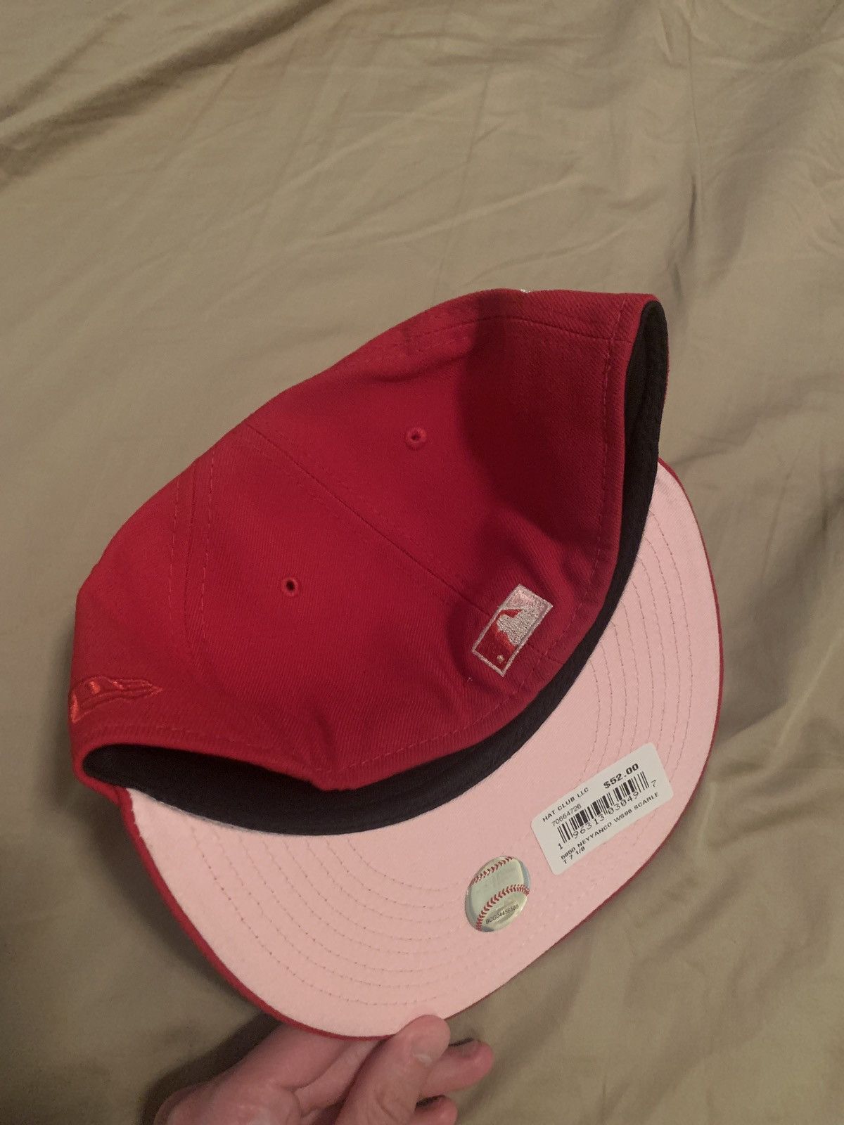 New Era Hat Club Yankees 1996 World Series Pink UV Sweethearts Size ONE SIZE - 3 Thumbnail
