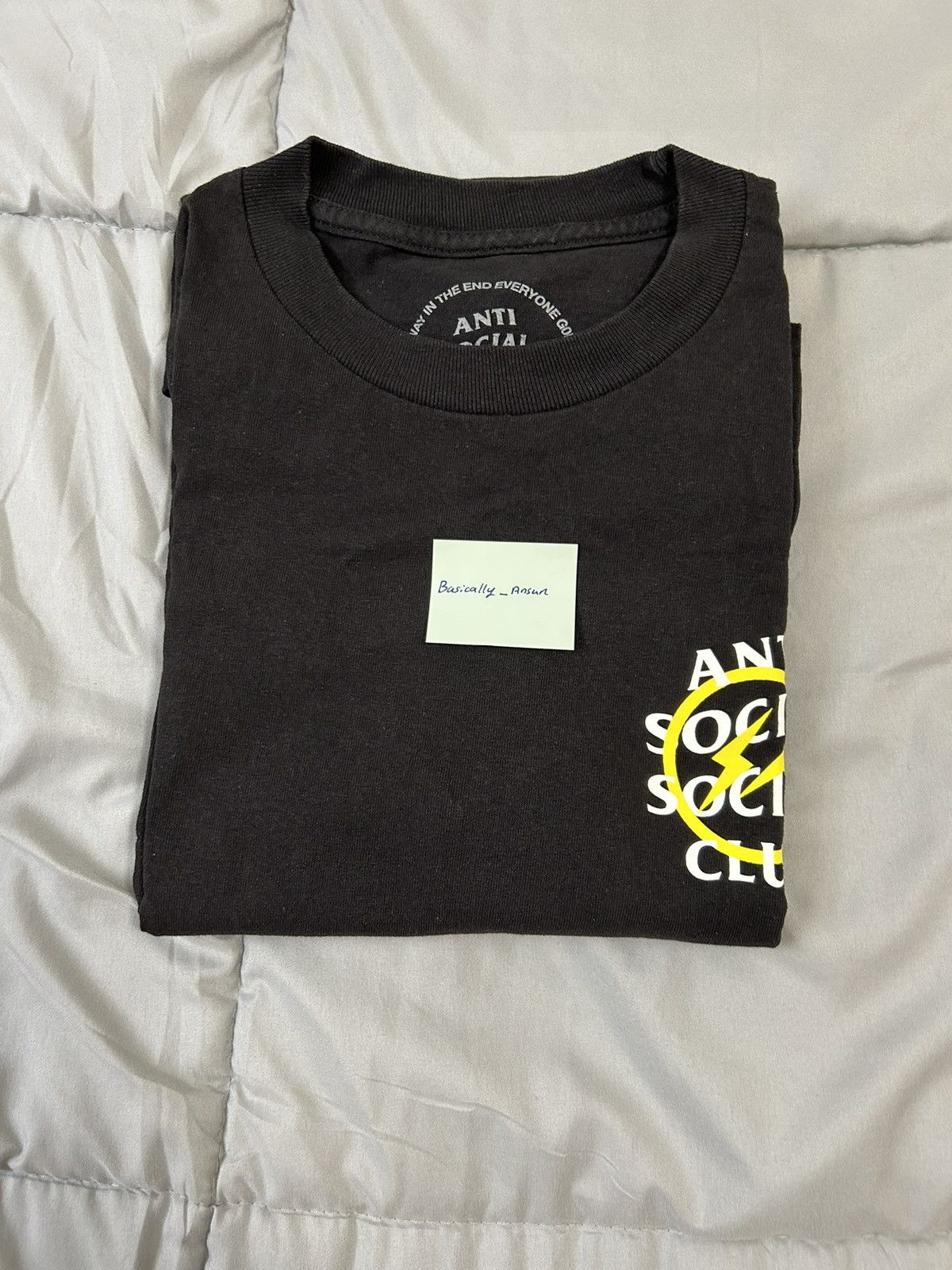 Anti Social Social Club × Fragment Design Anti Social Social Club x Fragment tshirt Size US S / EU 44-46 / 1 - 1 Thumbnail