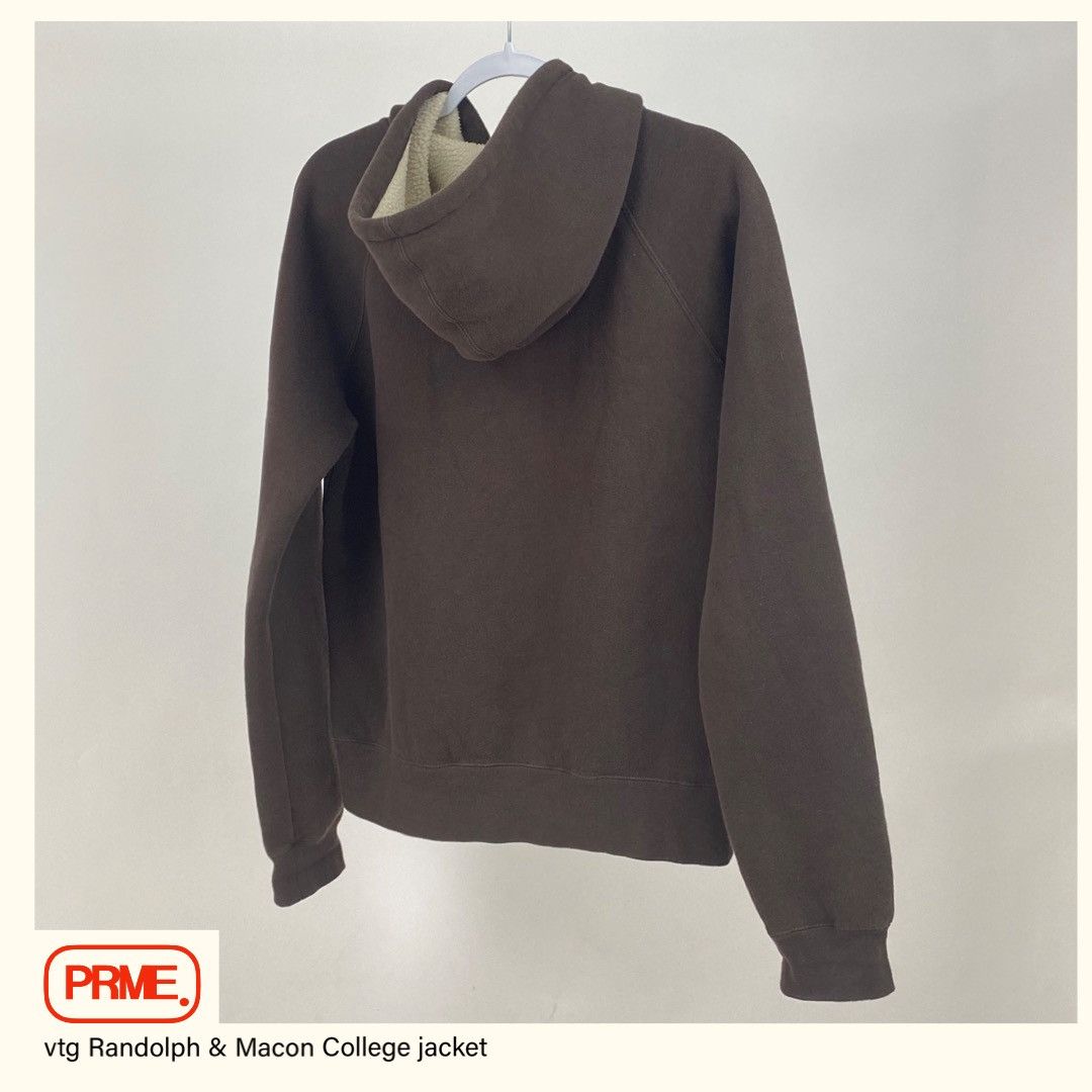 Vintage vintage Y2K RANDOLPH & MACON COLLEGE Spellout sweater hoodie Size US XL / EU 56 / 4 - 7 Thumbnail