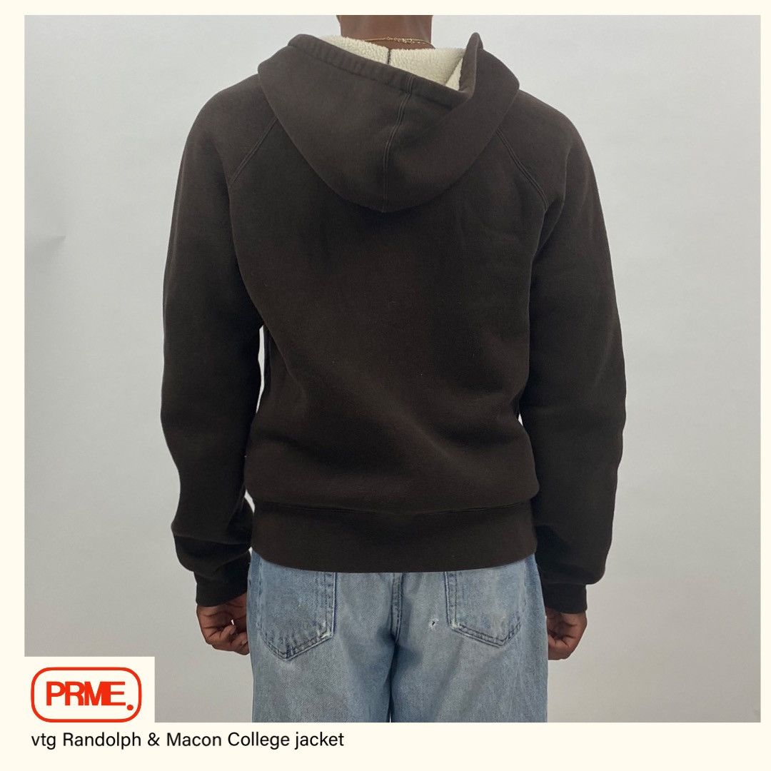 Vintage vintage Y2K RANDOLPH & MACON COLLEGE Spellout sweater hoodie Size US XL / EU 56 / 4 - 4 Thumbnail