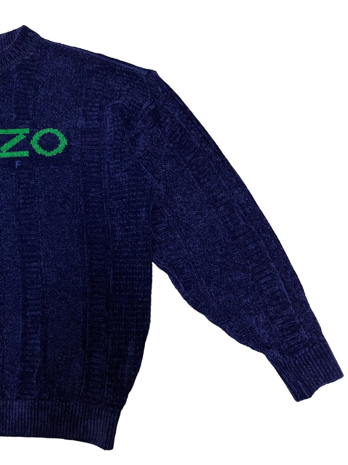 Kenzo Vintage Kenzo Golf Spellout Knitted Sweater Japan Size US M / EU 48-50 / 2 - 6 Thumbnail