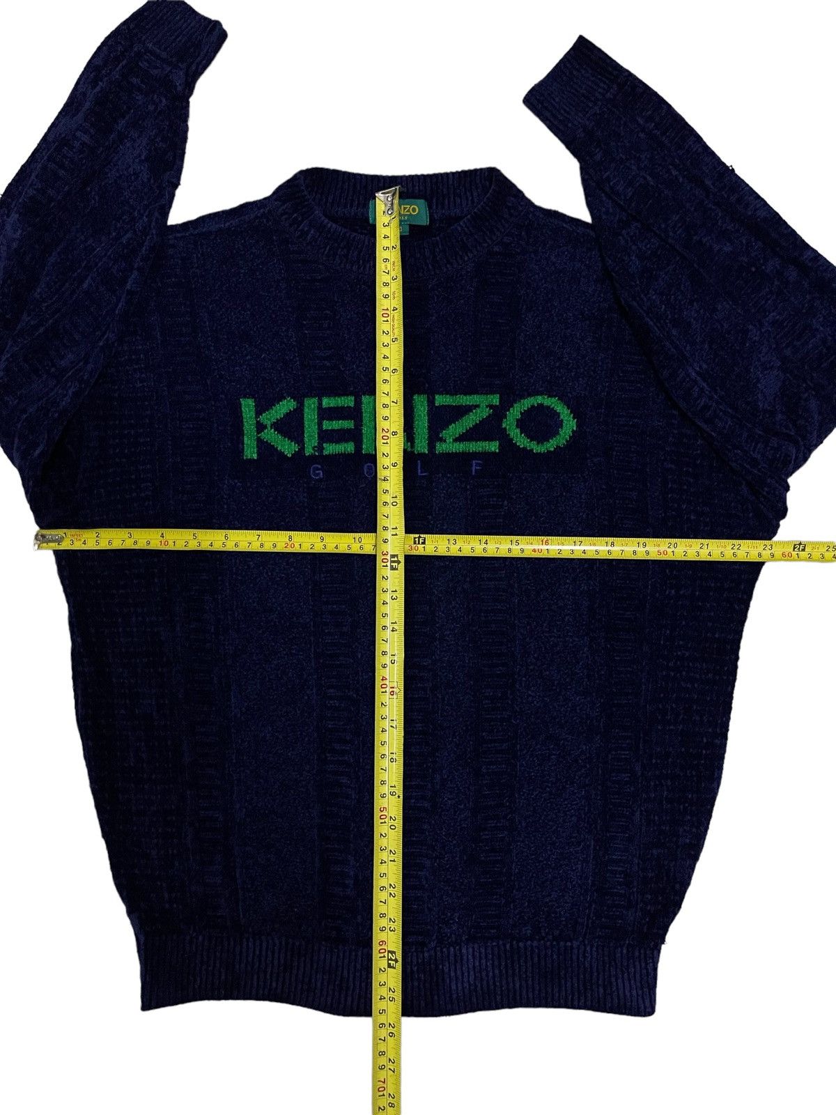 Kenzo Vintage Kenzo Golf Spellout Knitted Sweater Japan Size US M / EU 48-50 / 2 - 10 Thumbnail