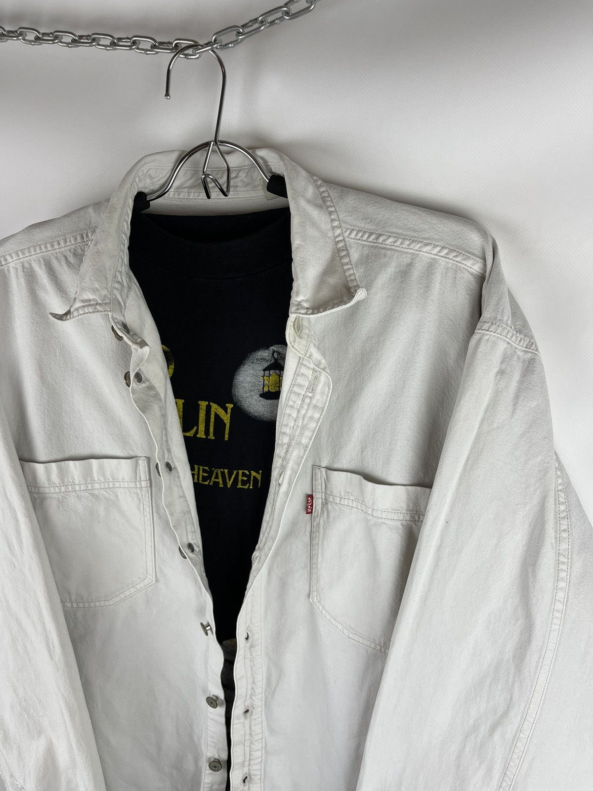 Levi's Levi’s red tab vintage 90s white oversized shirt overshirt Size US L / EU 52-54 / 3 - 5 Thumbnail