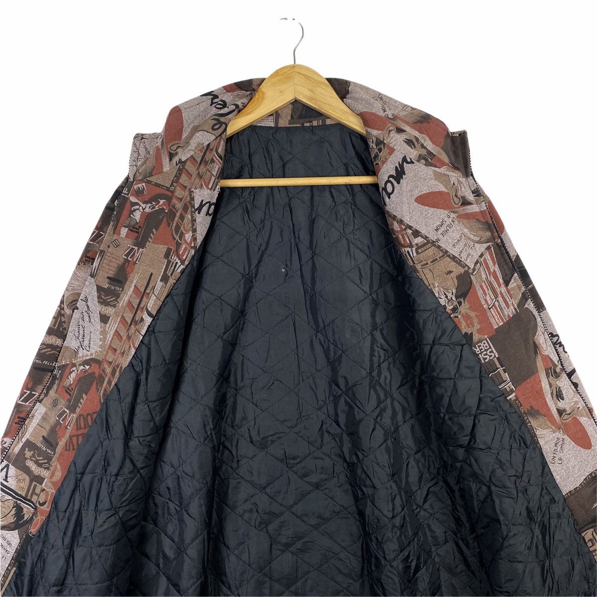 Vintage VINTAGE GERMAX CLASSIC RETRO DESIGN OVER PRINT JACKET Size US L / EU 52-54 / 3 - 7 Thumbnail