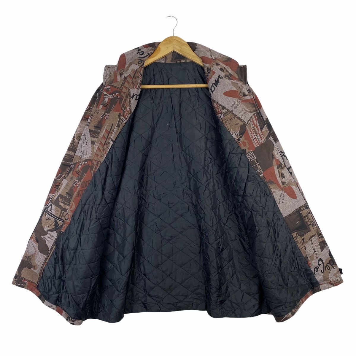Vintage VINTAGE GERMAX CLASSIC RETRO DESIGN OVER PRINT JACKET Size US L / EU 52-54 / 3 - 3 Thumbnail