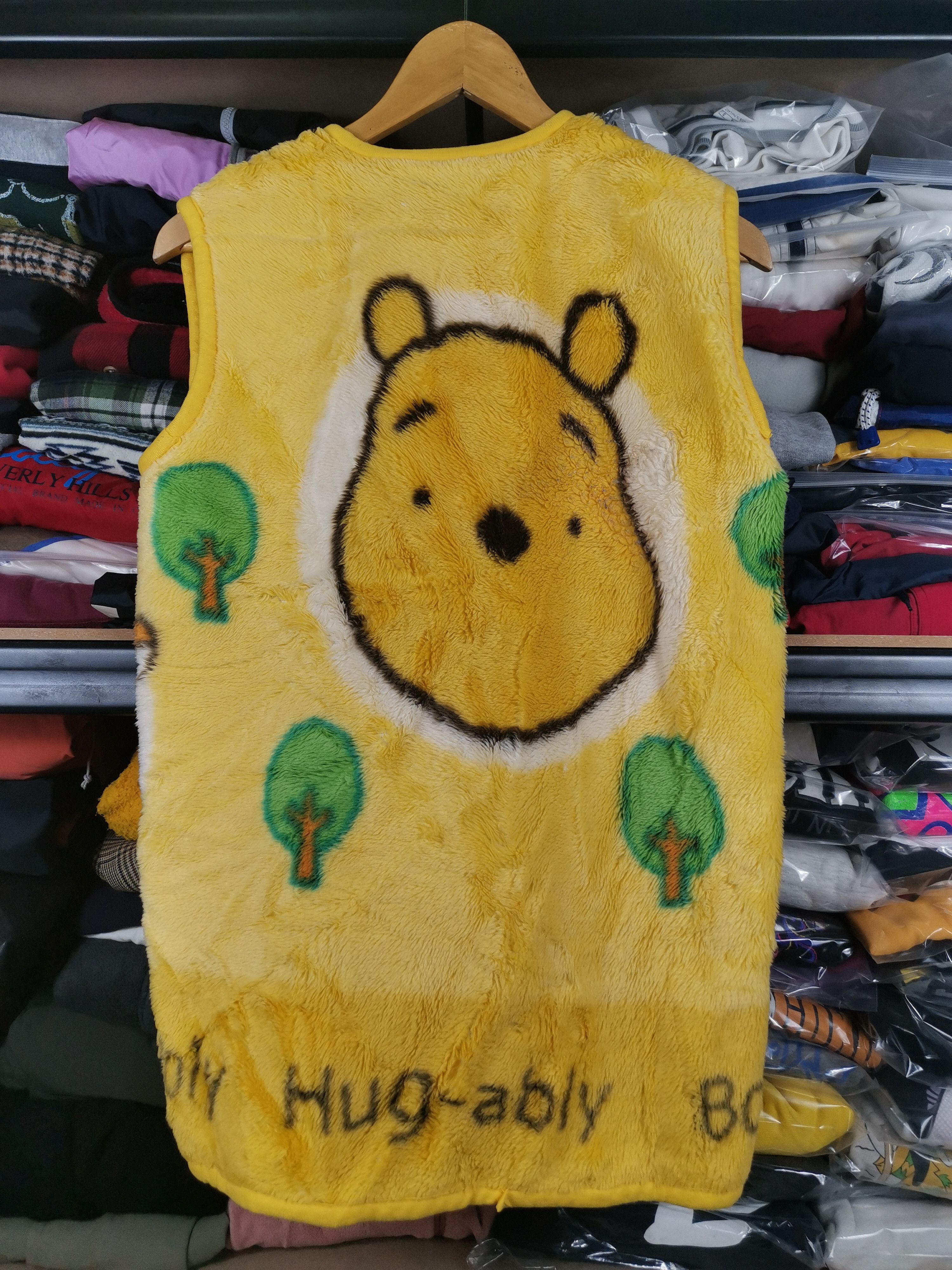 Cartoon Network Vintage 90s Japanese Brand Winnie The Pooh Fleece Vest Size US M / EU 48-50 / 2 - 2 Thumbnail