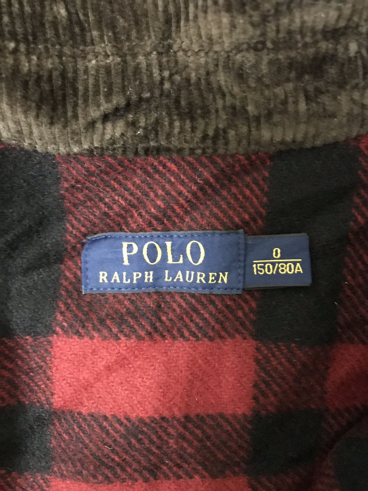 Polo Ralph Lauren Vintage Polo Ralph Lauren Cropped Jacket Corduroy Neck Size XS / US 0-2 / IT 36-38 - 12 Thumbnail