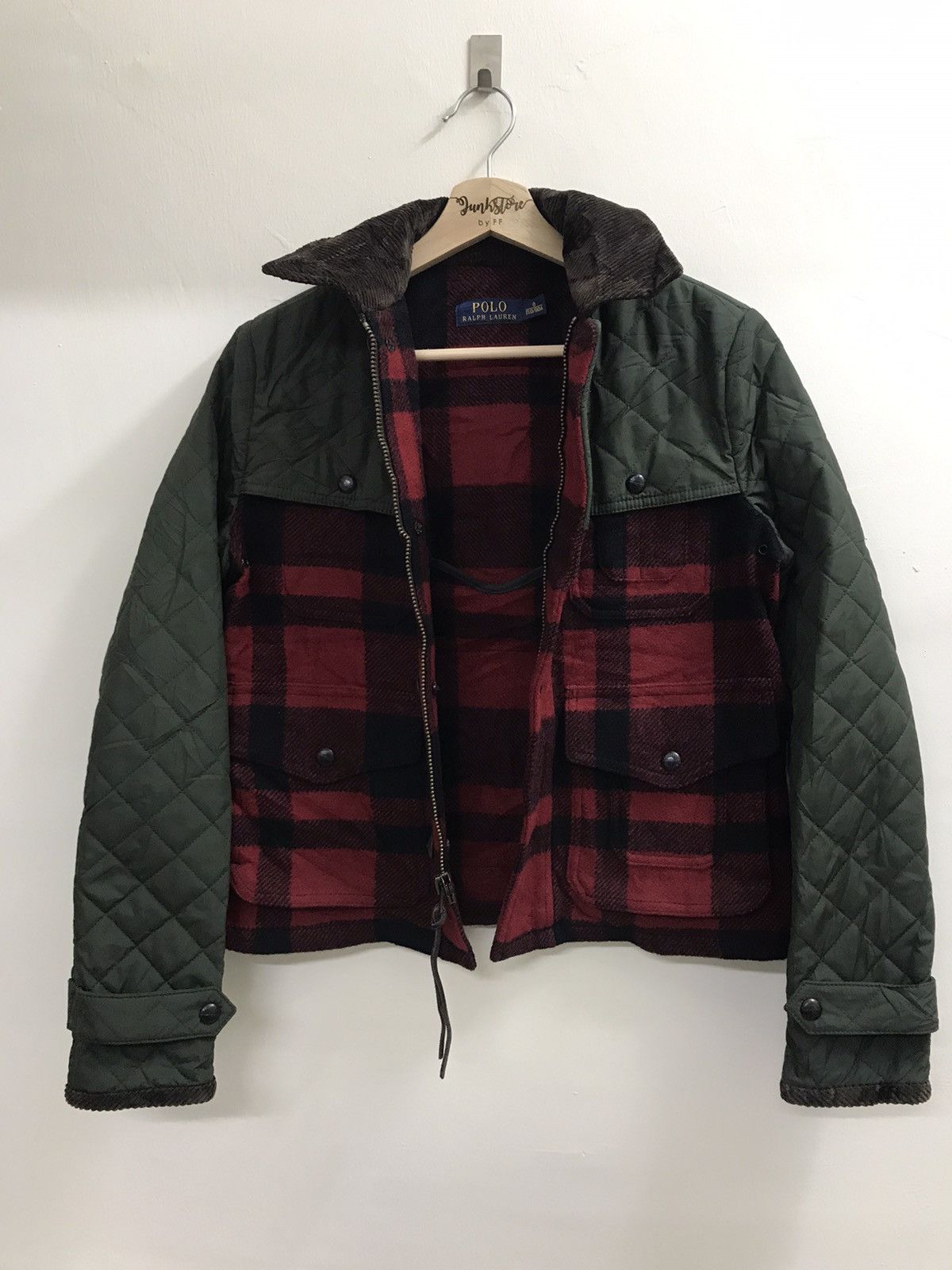 Polo Ralph Lauren Vintage Polo Ralph Lauren Cropped Jacket Corduroy Neck Size XS / US 0-2 / IT 36-38 - 6 Thumbnail