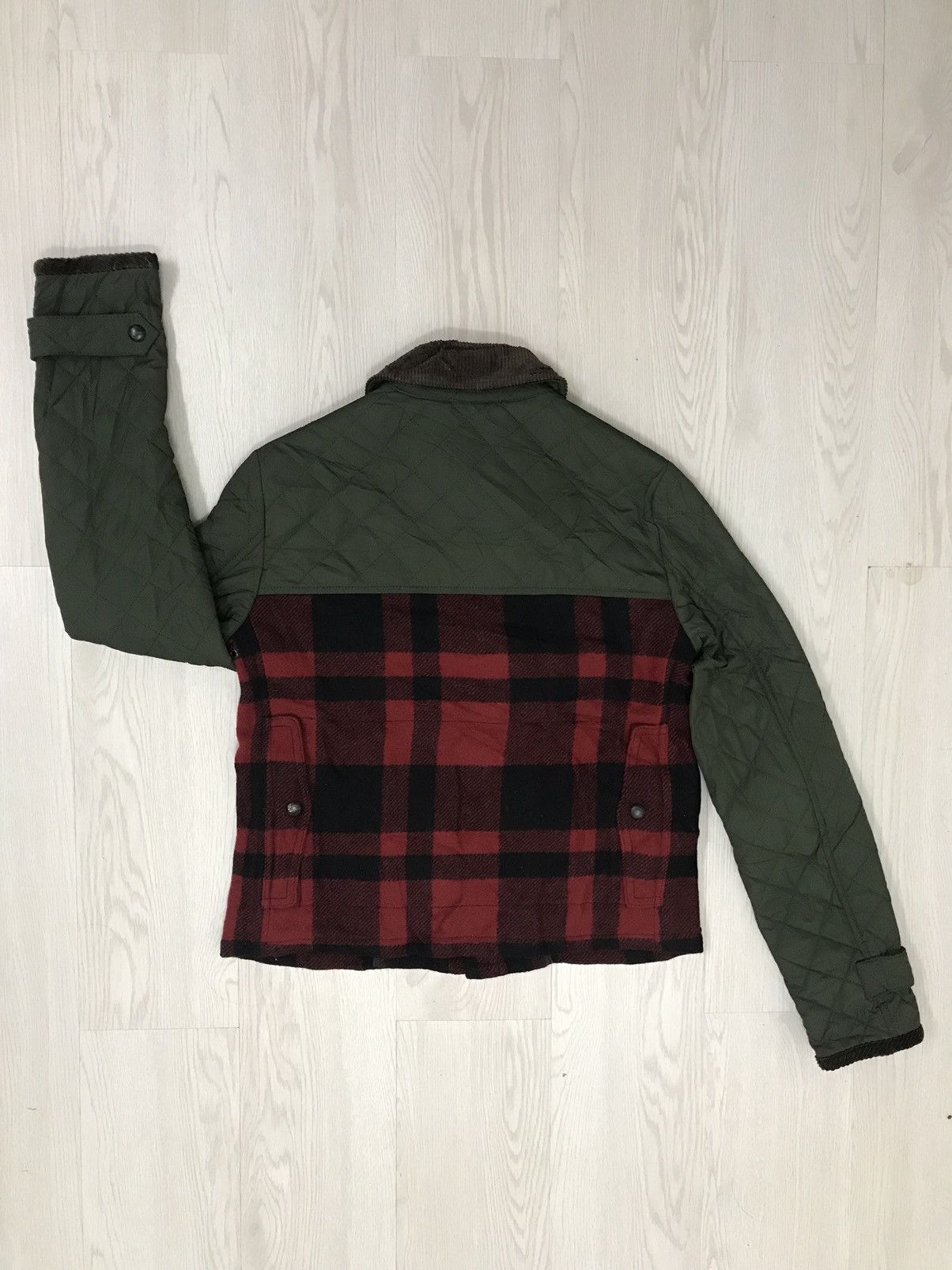 Polo Ralph Lauren Vintage Polo Ralph Lauren Cropped Jacket Corduroy Neck Size XS / US 0-2 / IT 36-38 - 5 Thumbnail