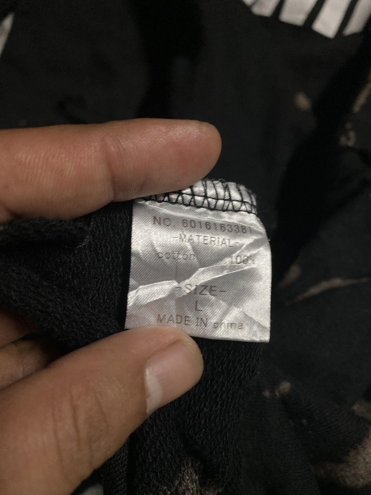 Japanese Brand LHP GROWTHER DISTRESS HODDIES Size US L / EU 52-54 / 3 - 7 Thumbnail
