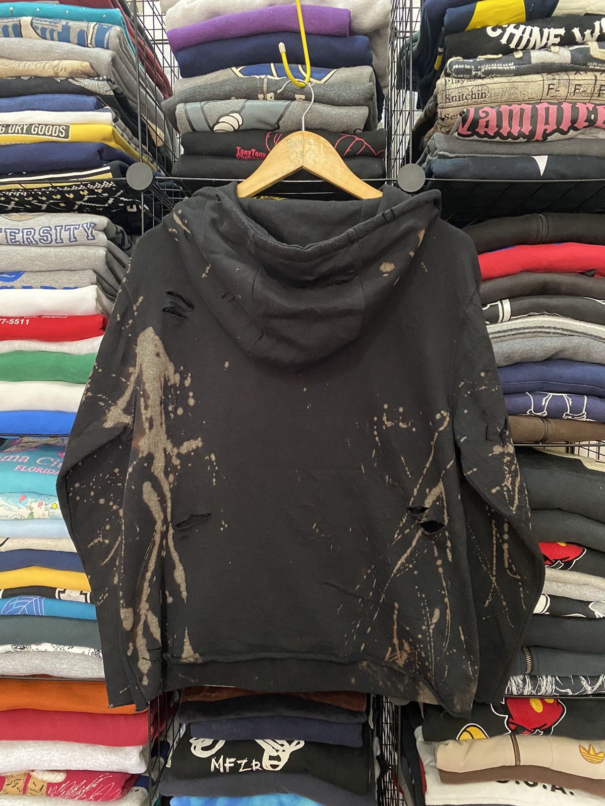 Japanese Brand LHP GROWTHER DISTRESS HODDIES Size US L / EU 52-54 / 3 - 3 Thumbnail