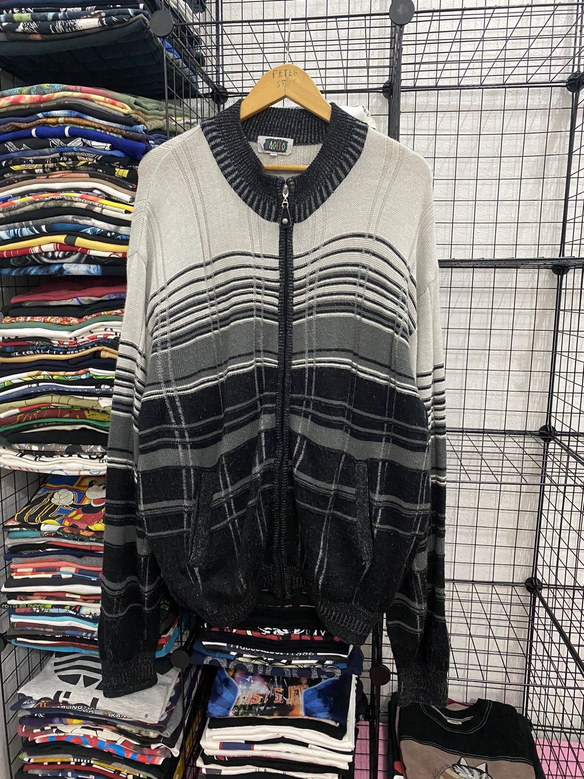 Japanese Brand × Other PAGELO KNITWEAR SWEATER NICE DESIGN Size US L / EU 52-54 / 3 - 1 Thumbnail