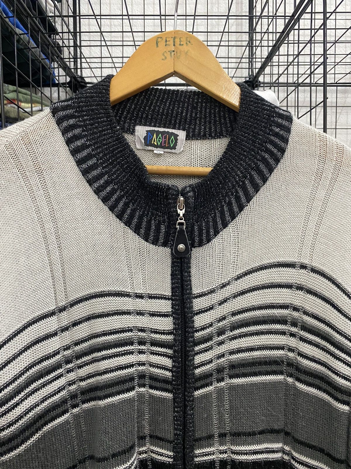 Japanese Brand × Other PAGELO KNITWEAR SWEATER NICE DESIGN Size US L / EU 52-54 / 3 - 4 Thumbnail