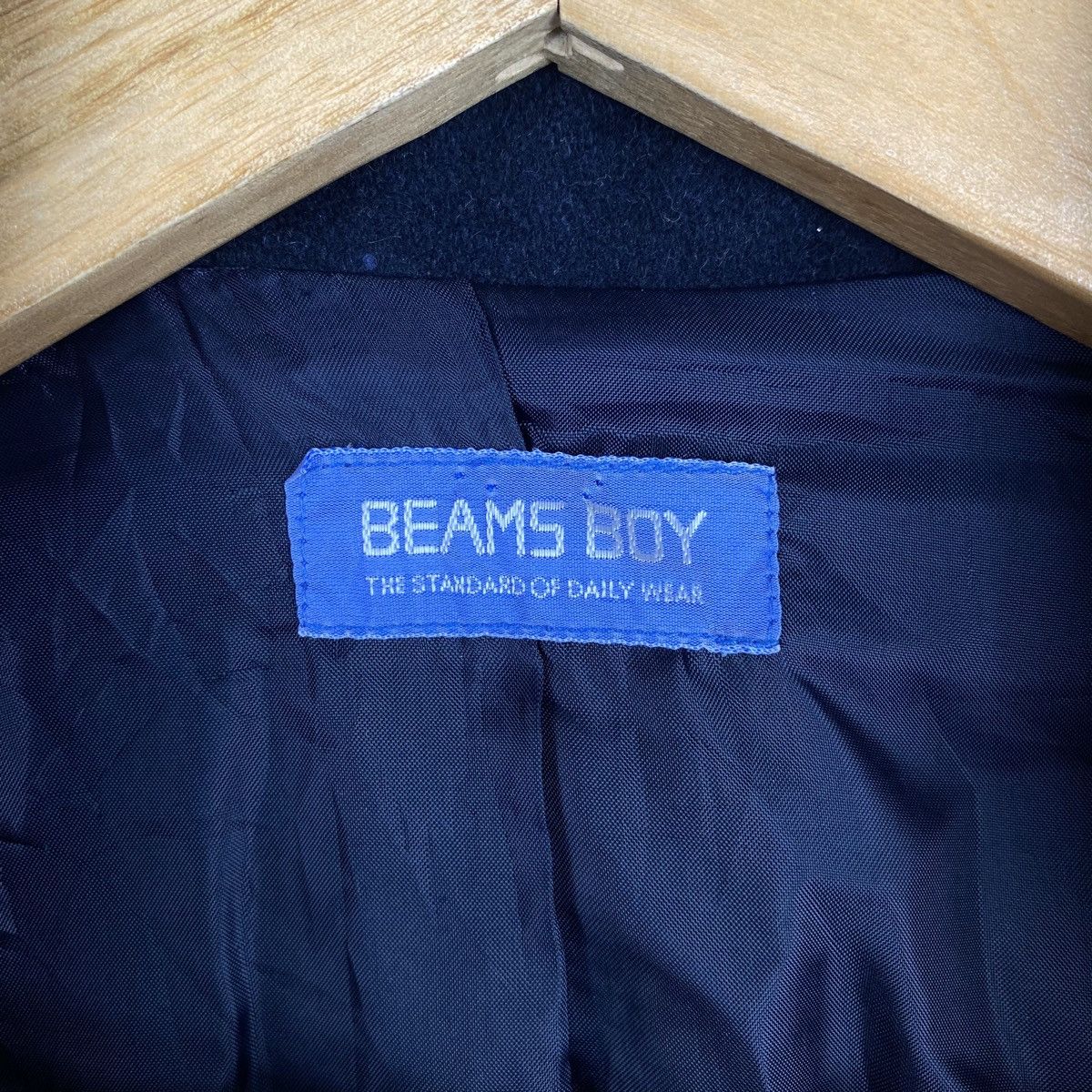 Beams Plus × Japanese Brand VINTAGE BEAMS BOY JAPANESE BRAND WOOL BUTTON PEA COATS Size US XS / EU 42 / 0 - 8 Thumbnail
