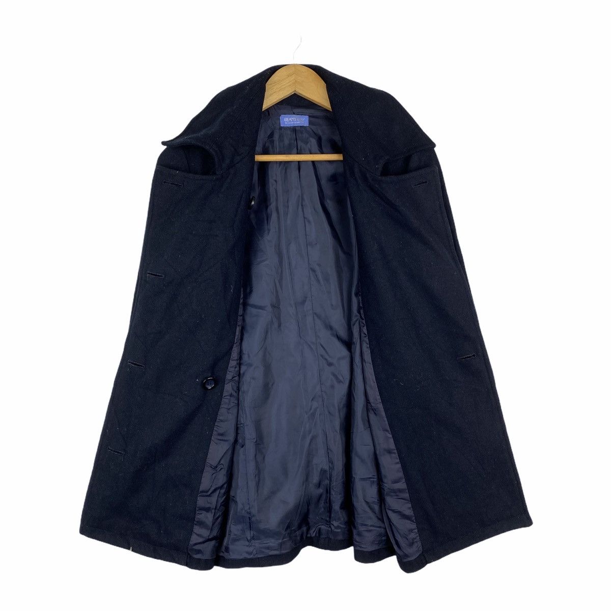 Beams Plus × Japanese Brand VINTAGE BEAMS BOY JAPANESE BRAND WOOL BUTTON PEA COATS Size US XS / EU 42 / 0 - 3 Thumbnail