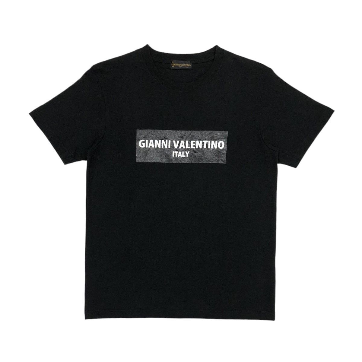Gianni Valentino Authentic Gianni Valentino Italy Box Logo Tee Size US M / EU 48-50 / 2 - 3 Thumbnail