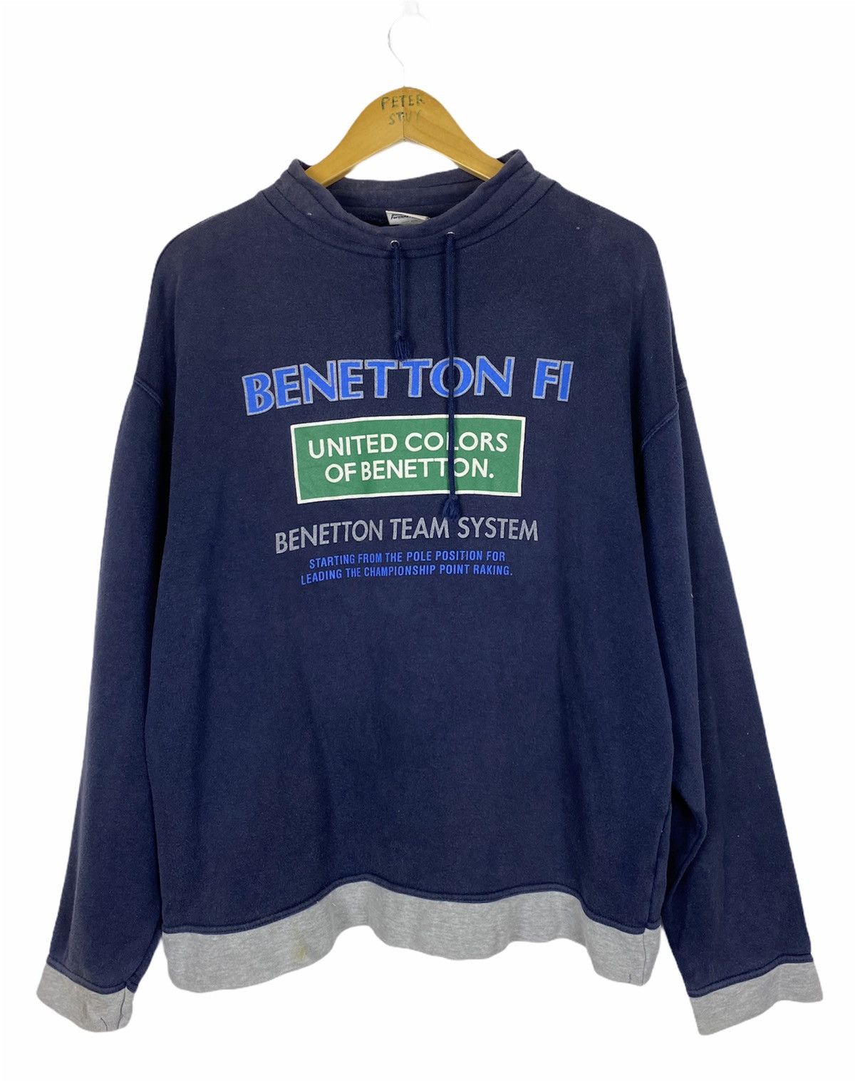 Benetton BENETTON F1 SWEATSHIRT STYLE - LARGE SIZE Size US L / EU 52-54 / 3 - 1 Thumbnail