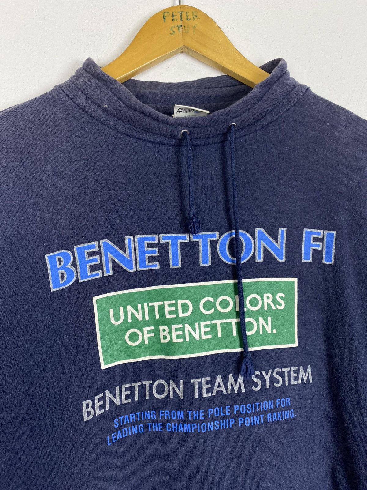Benetton BENETTON F1 SWEATSHIRT STYLE - LARGE SIZE Size US L / EU 52-54 / 3 - 2 Thumbnail