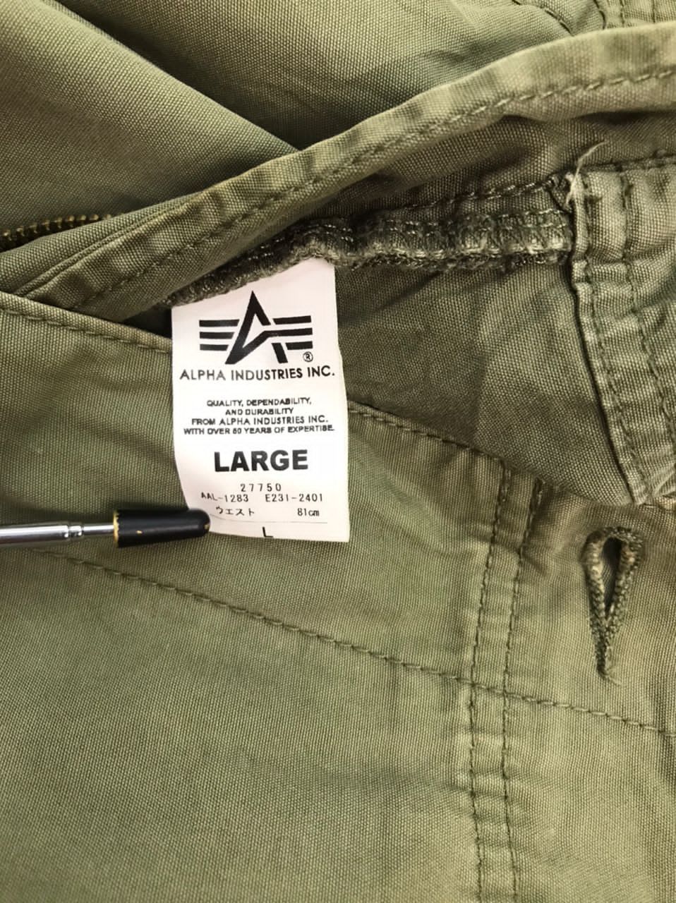 Alpha Industries 🔥Alpha Industries Multi Pocket Cargo Pants Size US 33 - 5 Thumbnail