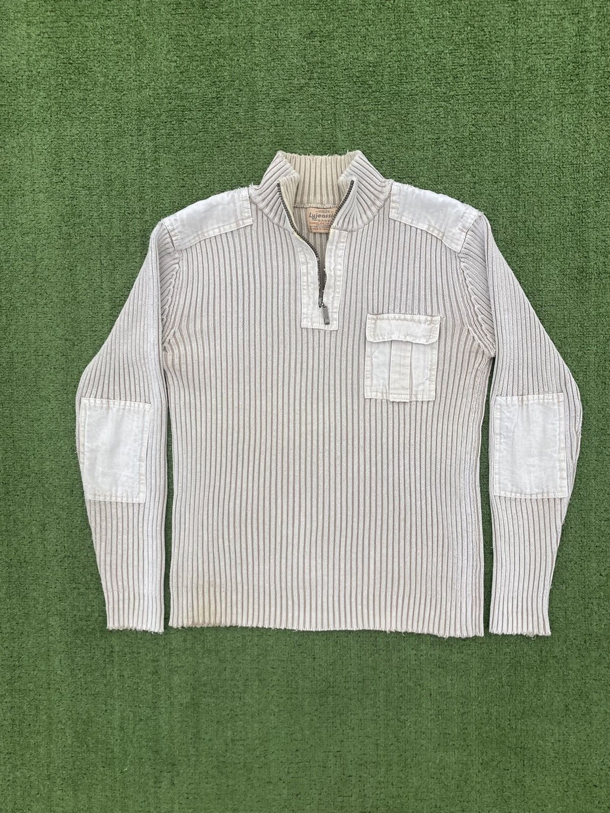 Japanese Brand × Vintage Vintage Sweater Knitwear Y2K Lyjeassion 00s Size US M / EU 48-50 / 2 - 1 Thumbnail