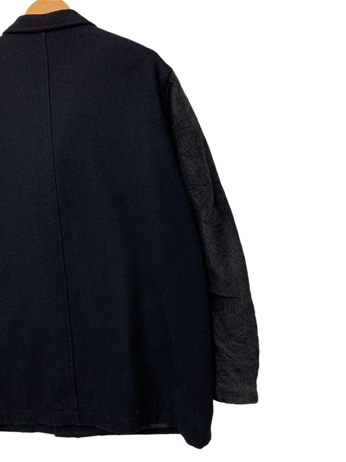 Yohji Yamamoto 🔥VTG Y’s FOR MEN WOOL WITH CORDUROY SLEEVE JACKET Size US M / EU 48-50 / 2 - 8 Thumbnail