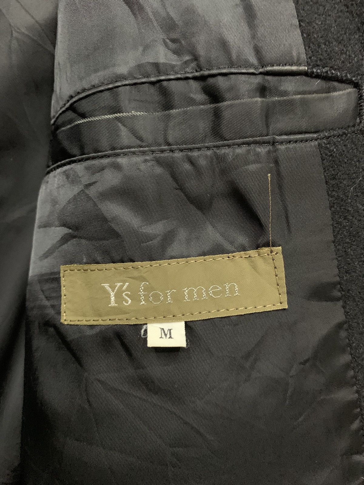 Yohji Yamamoto 🔥VTG Y’s FOR MEN WOOL WITH CORDUROY SLEEVE JACKET Size US M / EU 48-50 / 2 - 11 Thumbnail