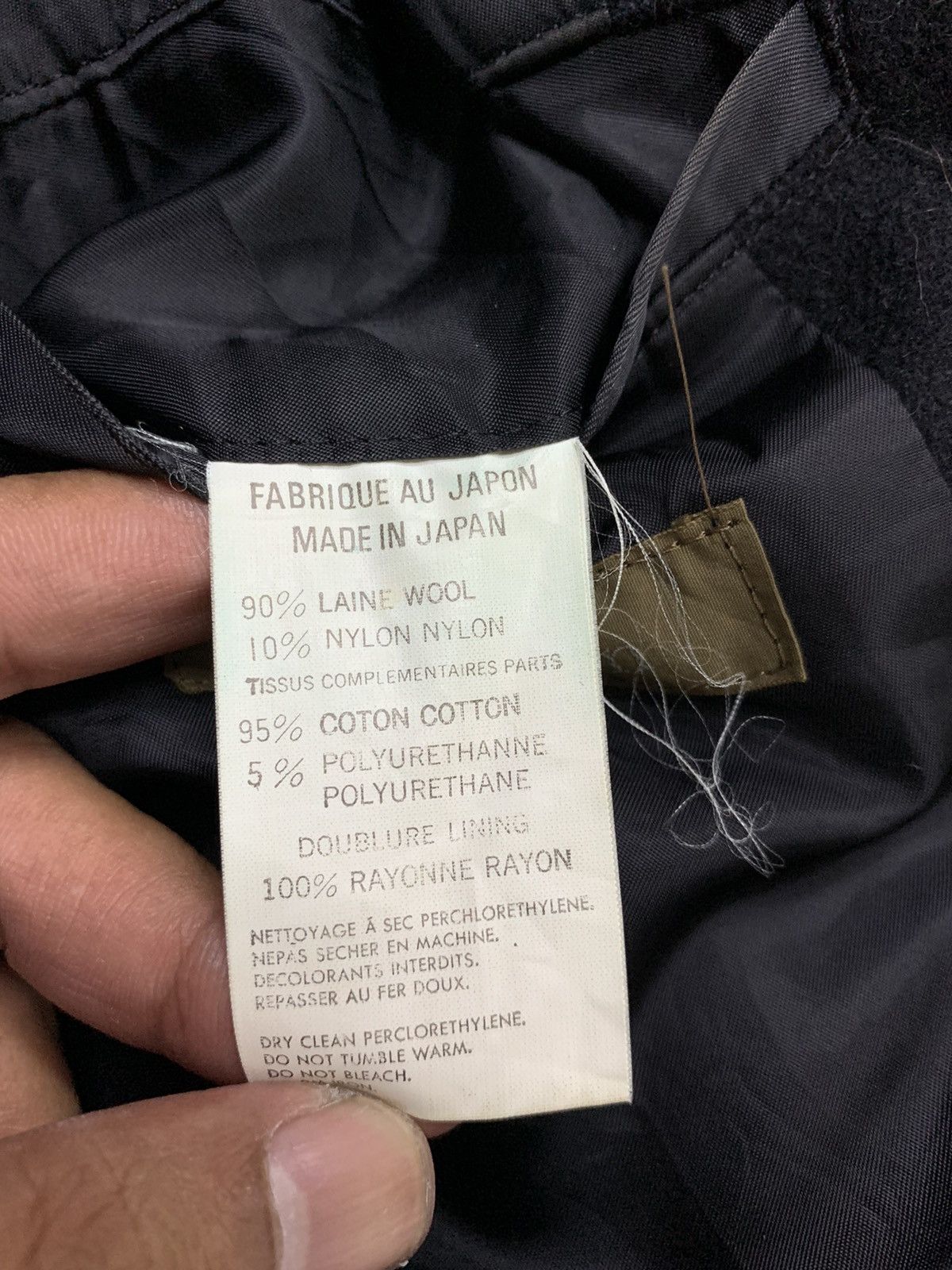 Yohji Yamamoto 🔥VTG Y’s FOR MEN WOOL WITH CORDUROY SLEEVE JACKET Size US M / EU 48-50 / 2 - 10 Thumbnail