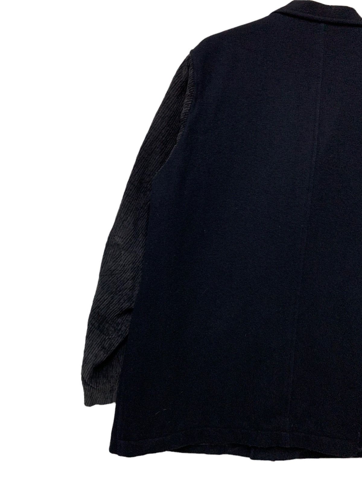 Yohji Yamamoto 🔥VTG Y’s FOR MEN WOOL WITH CORDUROY SLEEVE JACKET Size US M / EU 48-50 / 2 - 7 Thumbnail