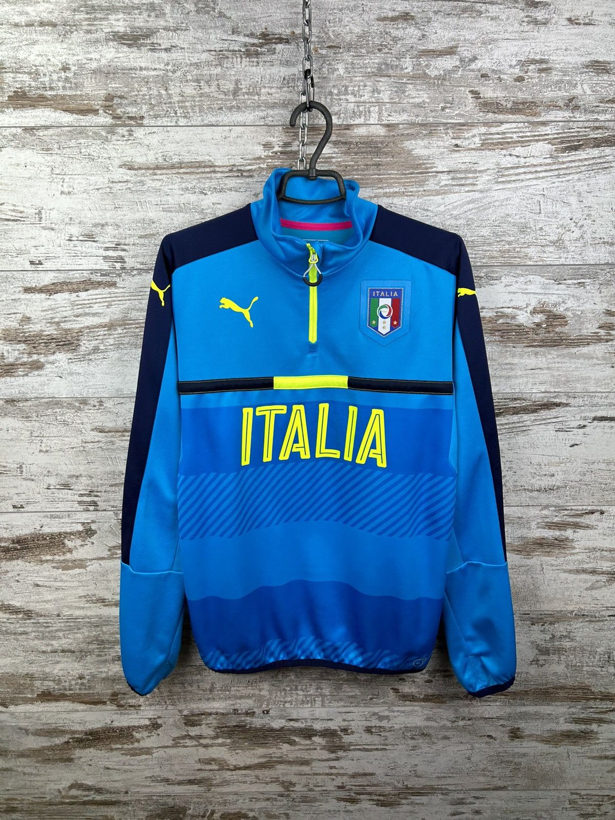 Puma Mens Vintage Puma Italia National Team Sweatshirt Italy rare Size US M / EU 48-50 / 2 - 1 Thumbnail