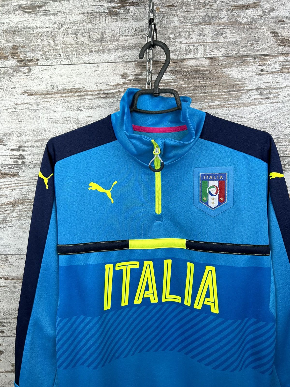 Puma Mens Vintage Puma Italia National Team Sweatshirt Italy rare Size US M / EU 48-50 / 2 - 2 Thumbnail